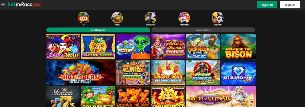 Casino BetMexico: Variedad, Diversión y Juego Limpio